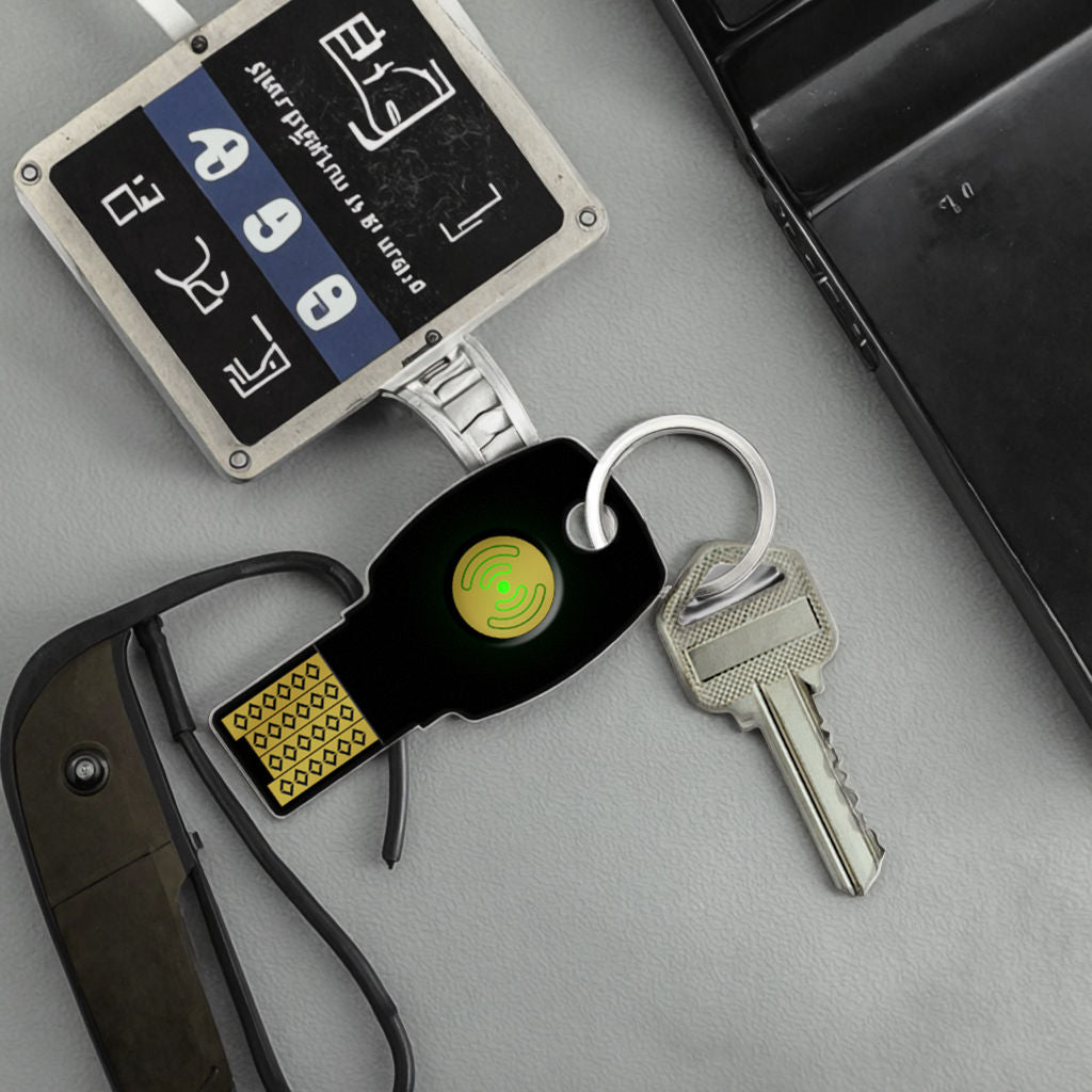 FIDO-NFC Plus FIDO U2F FIDO2 HOTP TOTP PIV USB Security Key - K9D